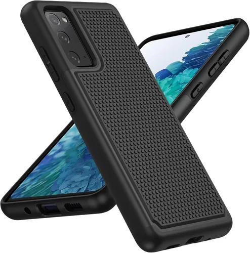 Funda para Galaxy S20 FE 5G: Funda de doble capa para Samsung S20 FE Protección a prueba de golpes | Textura antideslizante mate | Funda protectora