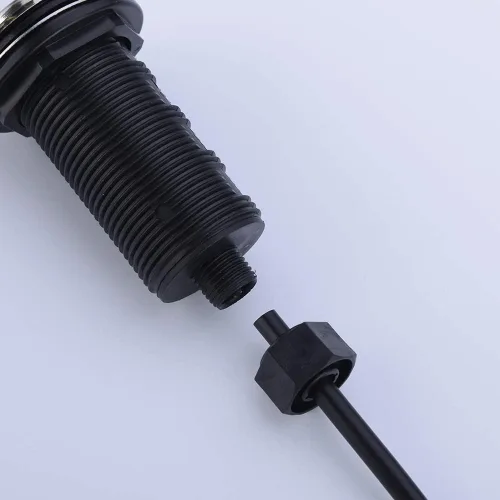 Miniatura 6 de BESTILL Botón de interruptor de aire de eliminación de basura en la parte superior del fregadero con manguera de aire de 5 pies, botón de Oro