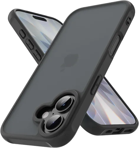 Miniatura 56 de PinLiSheng Funda mate para iPhone 11, funda protectora dura y delgada con protección a prueba de golpes, funda trasera translúcida y mate para Gris
