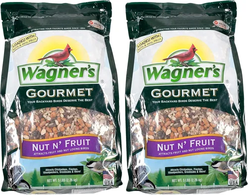 Miniatura 9 de Wagner's 82072 Gourmet Nut & Fruit - Alimento para pájaros silvestres, 5 libras (paquete de 1)