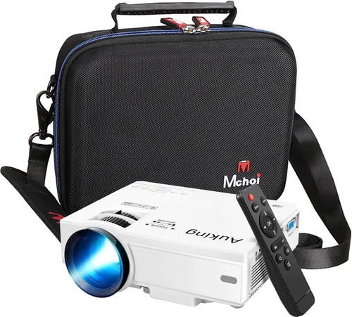 Miniatura 5 de Mchoi Funda de viaje rígida para proyector AuKing 2022/para mini proyector actualizado 2025, solo funda
