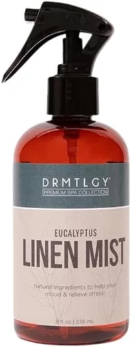 DRMTLGY Aceite esencial de eucalipto en spray para ropa de cama y habitación. Spray aromático para almohada y tela para relajación y sueño, 8 onzas