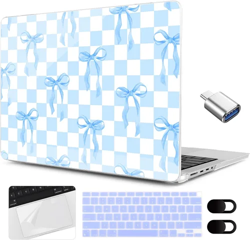Miniatura 43 de MEEgoodo para MacBook Air de 13.3 pulgadas, funda 2021 2020 2019 2018 A2337 M1 A2179 A1932, carcasa transparente para MacBook Air M1, carcasa dura