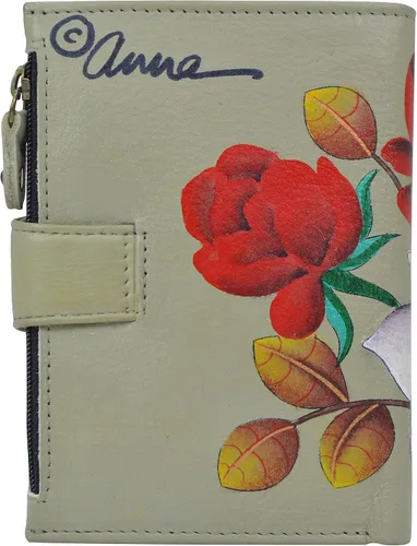 Miniatura 10 de Anna by Anuschka Cartera de mujer pintada a mano de cuero genuino para mujer