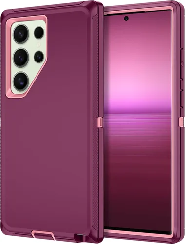 Miniatura 24 de I-HONVA para Samsung Galaxy S21 FE 5G, Funda Resistente a Golpes, Polvo y Caídas de 3 Capas, Protección Completa del Cuerpo