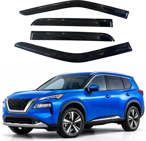 Miniatura 175 de Visor para ventana IG para Hyundai Venue 2020-2023, protector contra la lluvia, adhesivo extra duradero, deflector de viento para lado