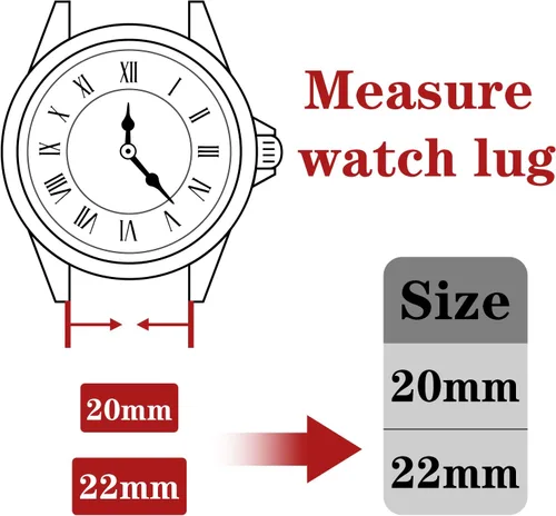 Miniatura 6 de Meliya Paquete de 4 correas de reloj, 0.78 pulgadas, 0.86 pulgadas, correa de repuesto de silicona suave de liberación rápida para mujeres y hombres