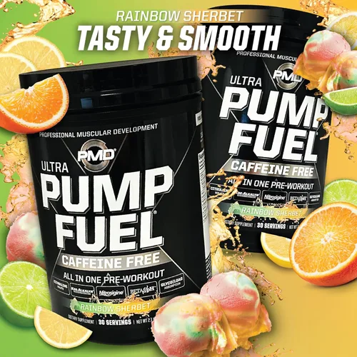 Miniatura 7 de PMD Sports Pump Fuel Ultra Sin Cafeína - Polvo Premium de Preentrenamiento y Bombeo Muscular, Mayor Enfoque, Resistencia y Recuperación, Creatina
