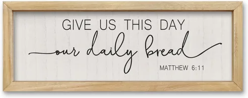 Miniatura 15 de comurdyo Arte de Pared Inspiracional Cristiano I Can Do All Things Through Christ Letrero 16×6 Pulgadas Filipenses 4:13 Placa de Versículo Bíblico