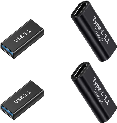 Miniatura 5 de Kit de adaptador USB 3.0 de 4 piezas, soporte de carga y transferencia de datos, conector de conversión extendida de alta velocidad