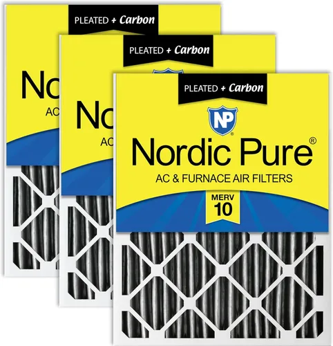 Miniatura 9 de Nordic Pure Filtros de aire MERV 7 plisados de 14 x 20 x 2 (13 1/2 x 19 1/2 x 1 3/4), paquete de 3 filtros de aire plisados MERV 7
