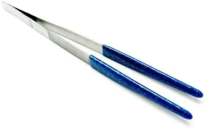 Miniatura 3 de Pinzas de vapor 8 "Puntas recubiertas de PVC con punta de goma suave para laboratorio, herramienta de artesanía de joyería industrial, pinzas