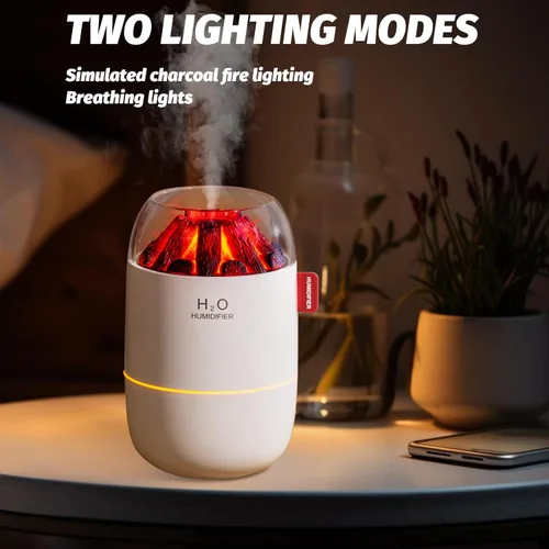 Miniatura 4 de Mini humidificador portátil para escritorio, dormitorio, planta de interior, 9.5 fl oz humidificador para oficina habitación pequeña, alimentado por