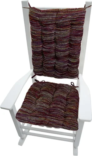 Miniatura 23 de Barnett Home Decor Cojines de microgamuza para mecedora, relleno de espuma de látex, cojín para el respaldo y el respaldo, gamuza vegana