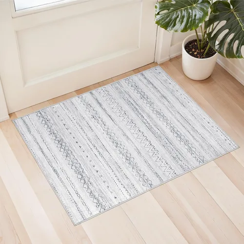 Miniatura 31 de Alfombra grande para sala de estar de 5 x 7: Alfombras marroquíes bohemias, suaves, lavables a máquina, para dormitorio, debajo de la mesa