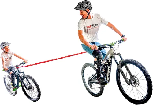 Miniatura 2 de The Original Bike Bungee Tow Rope MTB & Cycling Stretch Pull Strap for Riding Further with Your Friend, Child, Kids Compatible with Any Bicycle
