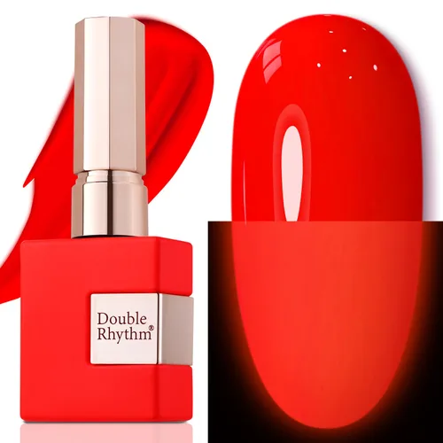 Miniatura 28 de Double Rhythm 15ml de esmalte de uñas en gel, color puro, mismo color, misma botella, esmalte de uñas de remoción para arte de manicura en salón