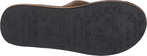 Miniatura 4 de Quiksilver Men's Carver Suede 3 Point Flip Flop Athletic Sandal