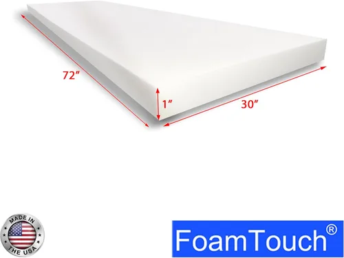 Miniatura 2 de FoamTouch Almohadón de espuma, con vestiduras. Hecho en Estados Unidos.