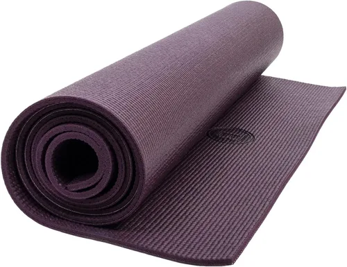 Miniatura 9 de Body Sport Esterilla de yoga, superficie antideslizante de alta densidad con absorción de golpes, ideal para yoga, pilates y entrenamientos en casa