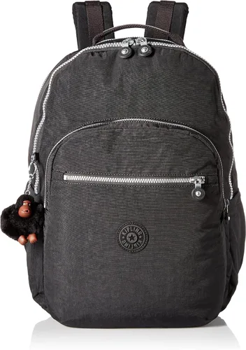 Miniatura 97 de Kipling Mochila para portátil Seoul de 15 pulgadas para mujer, duradera, espaciosa, con correas acolchadas para el hombro, funda protectora