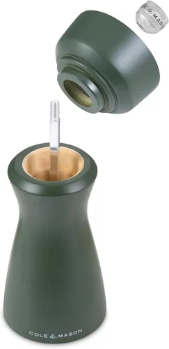 Miniatura 11 de Cole & Mason Kenton - Molinillo de sal y pimienta, molinillo manual recargable con mecanismo de cerámica ajustable, accesorio de comedor para Oliva