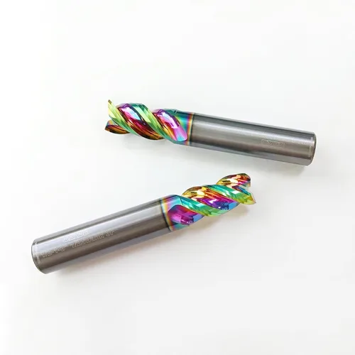 Fresas WEXWE Tools Serie DLC de carburo con extremo cuadrado, revestimiento tipo diamante, fresa para aluminio, cobre, aleaciones de magnesio,