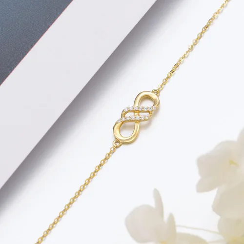 Miniatura 5 de Pulsera de oro de 14 quilates, abalorios de perlas, regalos de joyería para mujeres y niñas