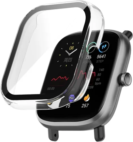 Miniatura 7 de TenCloud Protector de pantalla compatible con Amazfit Bip U Pro, fundas de accesorios para relojes inteligentes, resistentes a los arañazos