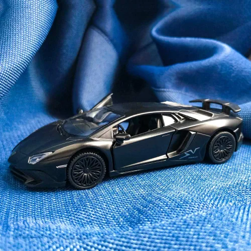 Miniatura 5 de TGRCM-CZ Modelo de coche a escala 1/36 Lamborghini Aventador LP770-4 de fundición, coche de juguete de aleación de zinc para niños, coche de juguete