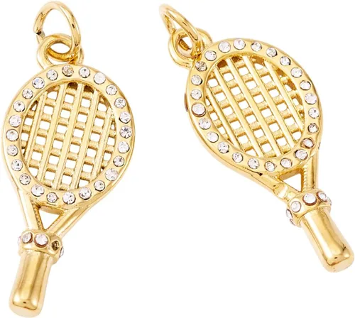 Miniatura 18 de Cheriswelry 10 dijes milagrosos de latón de oro de 18 quilates, circonita cúbica, para madre y maría, ovalados, de 0.51 a 0.79 pulgadas para Virgen