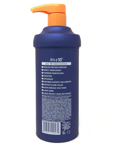 Miniatura 2 de Acondicionador It's a 10, cuidado de cabello profundo, plus queratina, 17.5 onzas líquidas