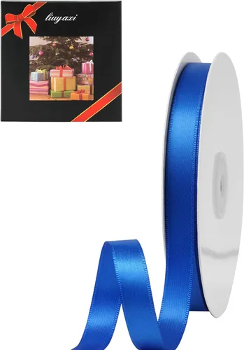 Miniatura 44 de LIUYAXI - Cinta de satén roja de doble cara, 2 pulgadas X 25 yardas continuas, cintas perfectas para envolver regalos, ramo de boda, decoración DIY