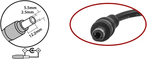 Miniatura 3 de Kastar Adaptador de CA, fuente de alimentación LCD 12V 5A 60W para Benq Monitor LCD FP2081 FP450 FP547 FP553 FP557 FP563 FP567 FP581 FP581 FP591