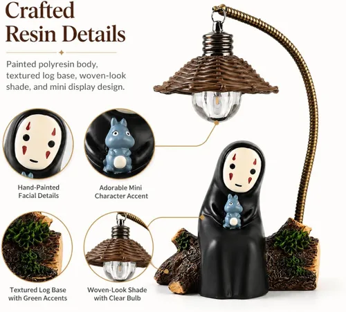 Miniatura 6 de Lámpara Sin Cara, Luz Nocturna Sin Cara para Niños, Regalo para Decoración del Hogar