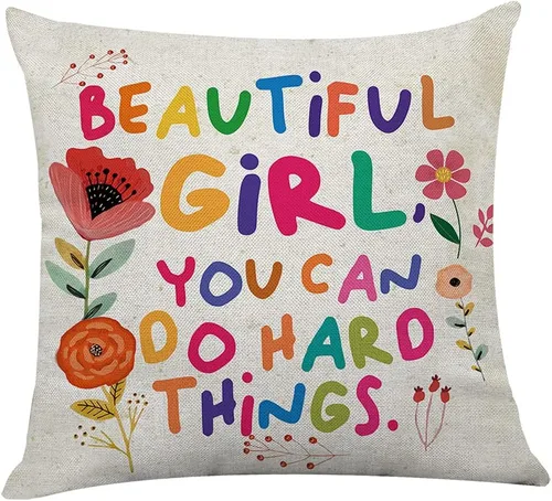 Miniatura 22 de Littlefa Funda de Almohada Be The Sunshine, Fundas de Almohada de Sol, Funda de Almohada Decorativa Sunshine, Funda de Almohada Decorativa de Flores