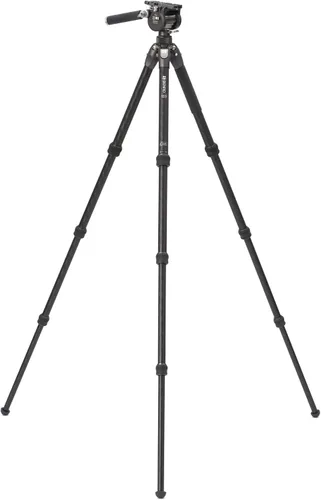 Miniatura 3 de Benro Tortoise CF Serie 2, trípode de 4 secciones con cabezal híbrido FS36PRO