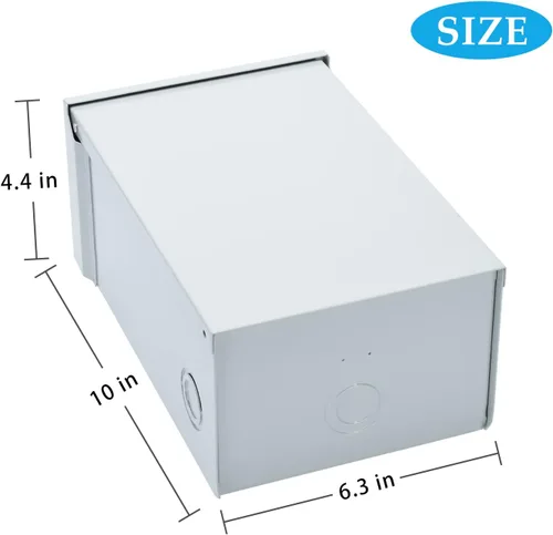 Miniatura 5 de briidea Panel de spa de 50 amperios con disyuntor GFCI de 3 polos y 50 amperios, impermeable IP 65, ideal para spas, jacuzzis, piscinas, hogar