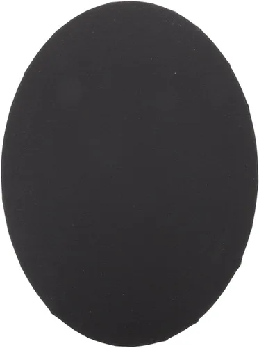 VICASKY Marco de lona de pintura al óleo elíptico negro estirado para pintura al óleo para proyectos y decoración del hogar