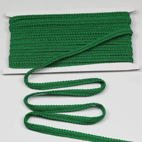 Gimp - Cinta trenzada de poliéster de 12 yardas y 0.472 in de ancho, ciempiés de ancho, para costura, manualidades, ropa, cortinas, accesorios,