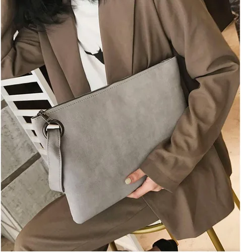 Miniatura 3 de Bolso de mano único vegano para mujer, bolso de mano de piel sintética, bolso de mano, muñequeras para vacaciones en la playa