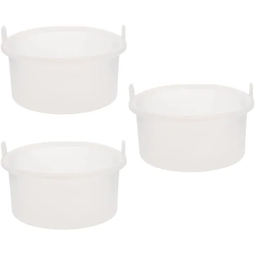 Beaupretty 3 unids lindo calentador de cera kits de cera de silicona olla interior herramienta de eliminación de pelo seguro accesorio para el hogar