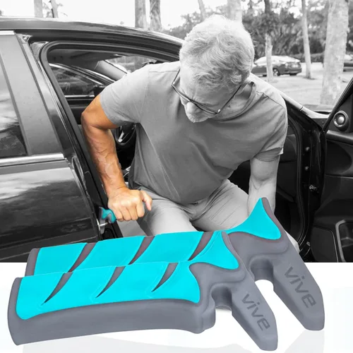 Vive Mango de asistencia de vehículo para adultos mayores - Mango de apoyo para vehículos - Herramienta de ayuda de movilidad en pie para personas