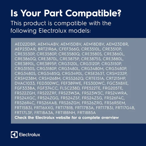 Miniatura 6 de Electrolux 316112005 Kit de soporte antipunta para estufas y estufas eléctricas