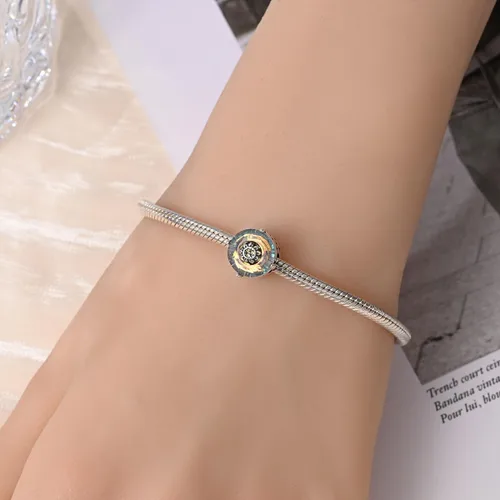 Miniatura 108 de LIGHTDOG Abalorios de plata de ley 925 para pulseras Pandora, collares para mujer, cuentas colgantes, cuentas de joyería, regalos para mujeres