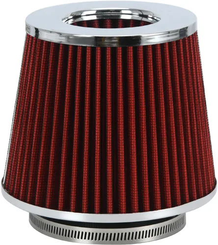 Miniatura 8 de Filtro de aire universal de cuello negro de 38 mm para automóvil, sistema de entrada de aire de alto flujo, entrada de aire limpia y fría, sistema
