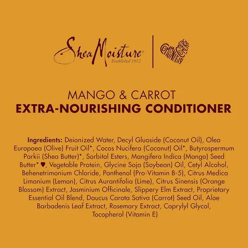 Miniatura 14 de SheaMoisture - Acondicionador infantil sin sulfato de mango y zanahoria, 7.7 onzas