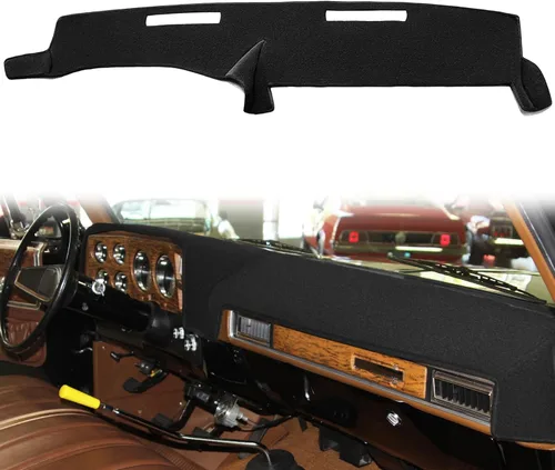Miniatura 11 de Tapete de cubierta de tablero personalizado para Chevy Chevrolet Silverado C10 C20 C30 K10 K20 K20 K30 Suburban K5 Blazer Pickup, GMC Jimmy C/K 15