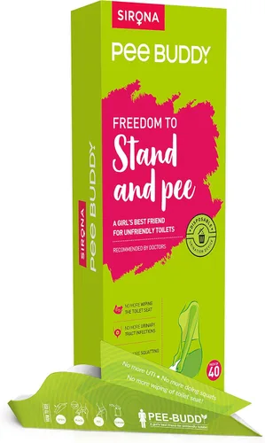 Miniatura 9 de PeeBuddy 10 Embudos Dispositivo para Orinar Femenino Embudo de Orina Desechable Sin Desorden Viajes, Camping, Senderismo, Festivales