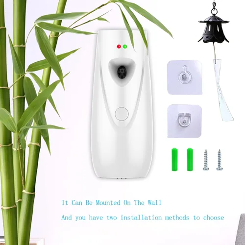 Miniatura 3 de Dispensador automático de fragancia de aire para el hogar, ambientador en aerosol montado en la pared para el hogar, oficinas, escuelas, blanco1103